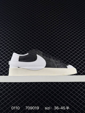 Nike Blazer Low 77 Jumbo White Red Black EU 36-45 Casual - Unisex (BS-73206)