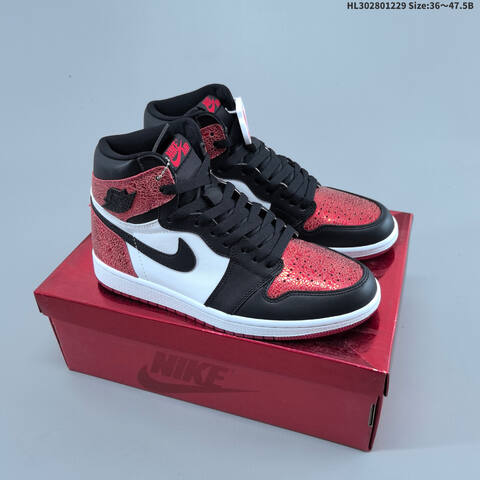 Jordan Air Jordan 1 Retro High OG White Black Red Blue Grey Multi-color EU 36-47 5 Basketball - Unisex (BS-67204)
