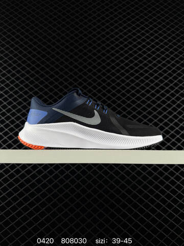 Nike Quest 4 Multiple Colorways Black White Black Navy Blue Orange Grey White Red Grey Volt Navy EU 36-45 With Half Sizes EU 39-45 Running - Unisex BS-71973