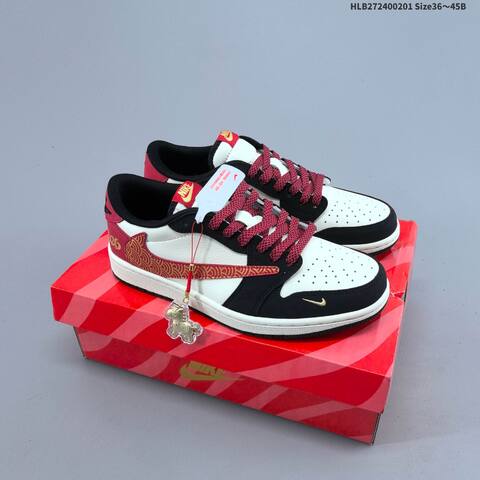 Nike Air Jordan 1 x Travis Scott AIR JORDAN DIY Lifestyle BS-66733