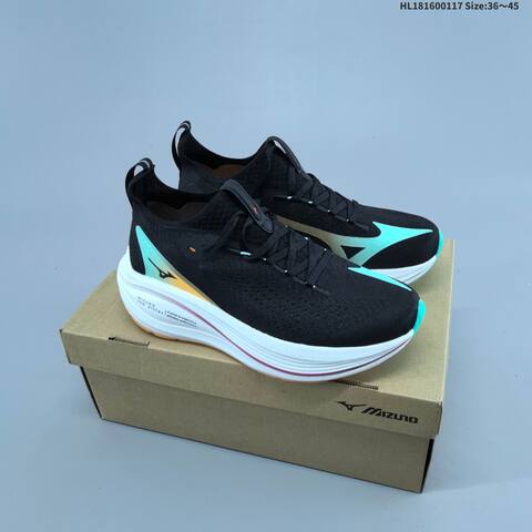 Mizuno Neo Vista Black White EU 36-45 Running Shoe Running Sneakers - Unisex (BS-69851)
