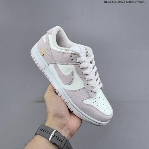 Nike Dunk Low Light Pink White 35-40 Casual - Unisex BS-66114