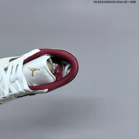 Jordan Air Jordan 1 Low OG White Brown Burgundy EU 36-46 Basketball - Unisex BS-67074