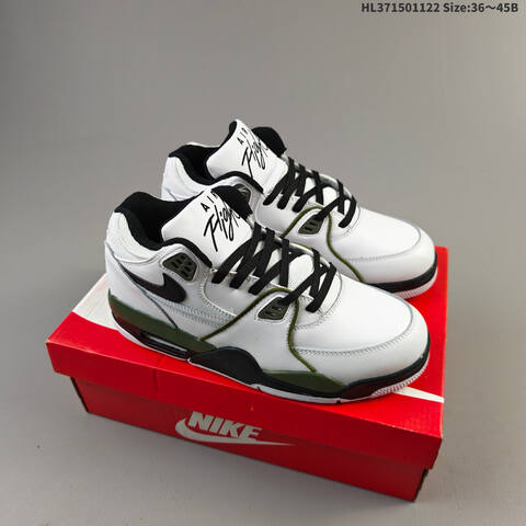 Nike Air Flight 89 White Purple Teal EU 36-45 Basketball - Unisex (BS-63291)