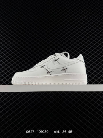 Nike Air Force 1 07 Low Off White Silver EU 36-45 Sneaker - Unisex (BS-70555)