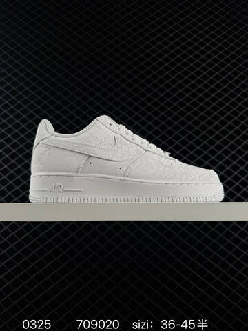 Nike Air Force 1 Low White Black Silver Grey Brown Red EU 36-45 Lifestyle - Unisex (BS-72449)