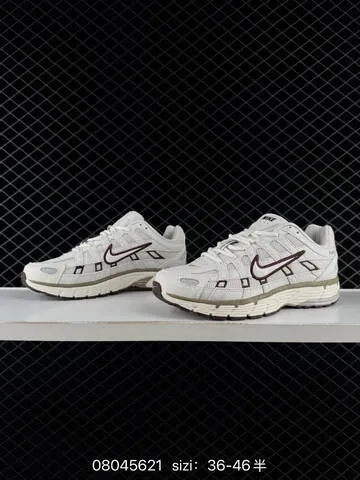 Nike P-6000 HF0728-201 White Brown Khaki EU 36-46 Running - Unisex BS-69956