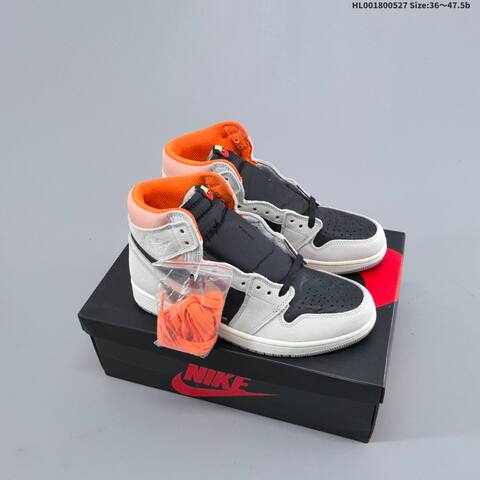 Jordan Air Jordan 1 Retro High OG Neutral Grey Black Hyper Crimson EU 36-47 5 Basketball - Unisex (BS-65858)