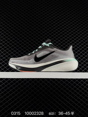 Nike Zoom Pegasus 38 Grey Black Mint White 36-45 5 Running - Unisex (BS-72629)