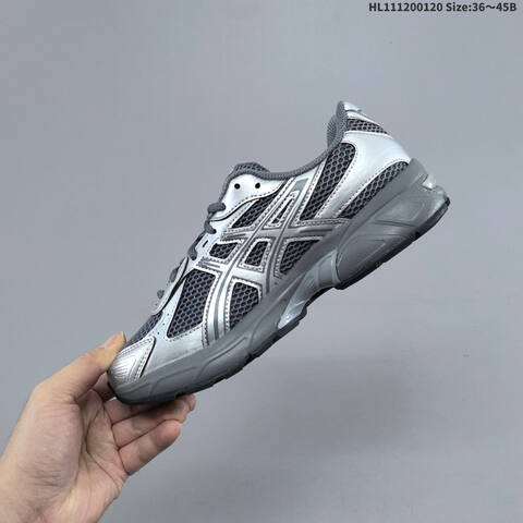 ASICS GEL-1130 Silver Dark Gray EU 36-45 Running Shoe Running Sneakers - Unisex (BS-69051)