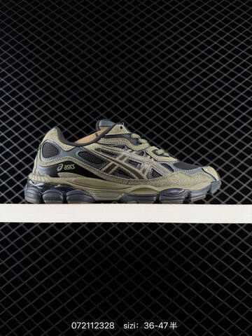 ASICS Gel-NYC Grey Cream Light Blue EU 36-47 Running Shoe Running Sneakers - Unisex (BS-81718)