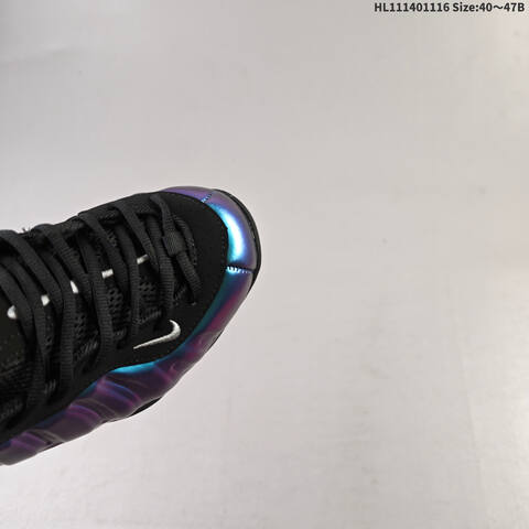 Nike Air Foamposite One Black Purple EU 40-47 Basketball Shoe - Men's (BS-63630)