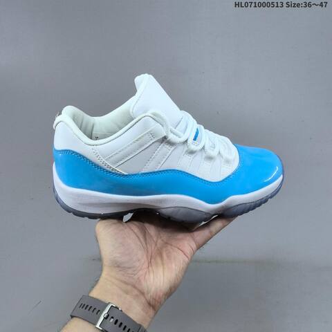 Jordan Air Jordan 11 Retro Low White University Blue EU 36-47 Basketball - Unisex (BS-65972)
