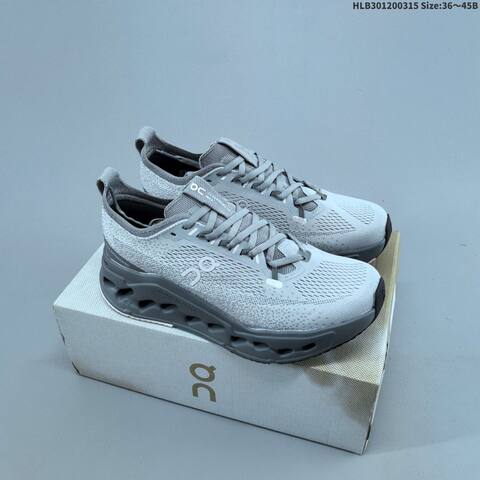 On Cloudsurfer Max White Green Blue Cream Black EU 36-45 Running Shoe Running Sneakers - Unisex (BS-69674)