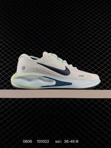 Nike Journey Run White Silver Light Blue Navy Red Cream EU 36-45 Running - Unisex BS-70932