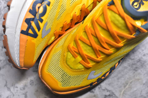 HOKA Mafate X Yellow Orange Blue White Trail Shoe Trail Running Sneakers (BS-59417)