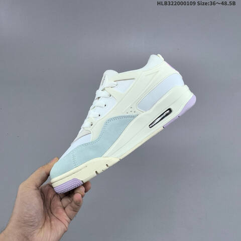 Jordan Air Jordan 4 RM IB8862-141 White Cream Light Grey Lavender EU 36-48 5 Casual - Unisex (BS-67037)