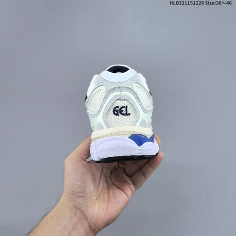 ASICS GEL-NYC Cream Grey Black Blue EU 36-46 Running Shoe Running Sneakers - Unisex (BS-69120)