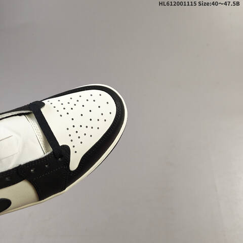 Jordan Air Jordan 1 Low 1985 Black White Grey EU 40-47 5 Casual - Men's (BS-63720)