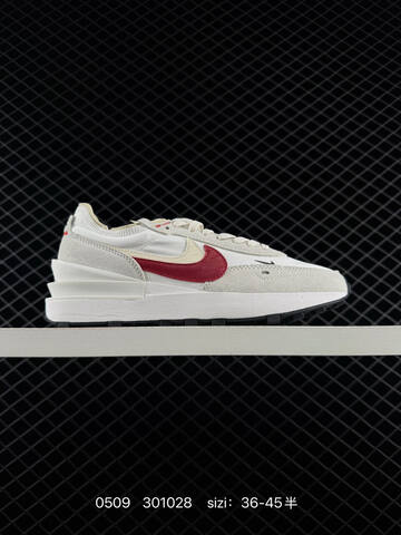 Nike Waffle One Beige Red White Blue Black EU 36-45 Lifestyle - Unisex (BS-71575)
