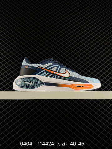 Nike Air Zoom Winflo V2 Navy White Red EU 40-45 Running - Men's (BS-72273)