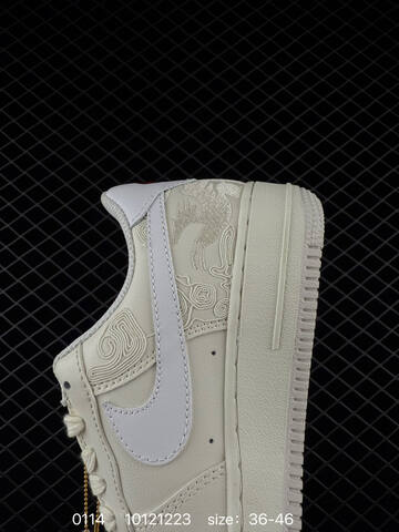 Nike Air Force 1 07 LV8 Sail White With Red Accents EU 36-46 Lifestyle - Unisex (BS-73153)