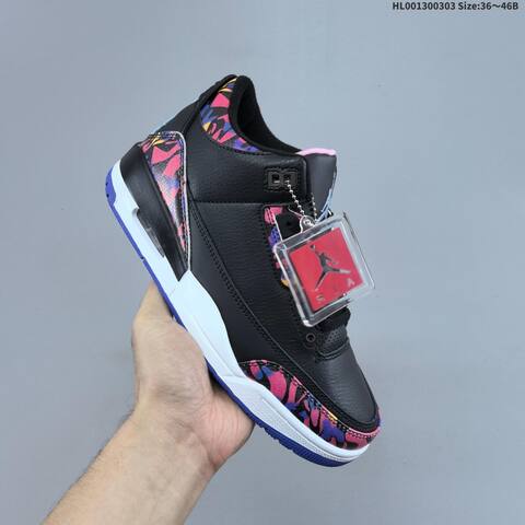 Air Jordan 3 Retro AIR JORDAN 3 Aj3 Lifestyle BS-66624