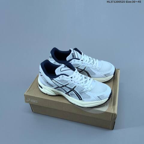ASICS GEL-1130 White Silver Navy Neon Green EU 36-45 Running Shoe Running Sneakers - Unisex (BS-68796)