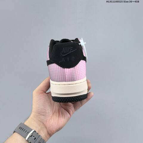 Nike Air Force 1 07 Pink Black Beige EU 36-45 Sneaker - Unisex (BS-60134)
