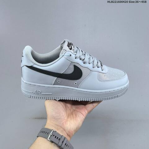 Nike Air Force 1 07 Light Purple Dark Purple Silver EU 36-45 Sneaker - Unisex (BS-60621)