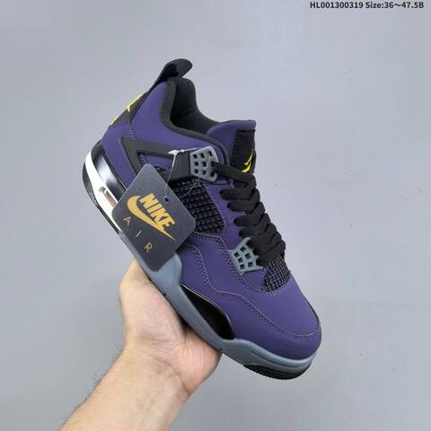 Air Jordan 4 Retro OG Imperial Purple Replica AIR JORDAN 4 Aj4 Lifestyle BS-66497