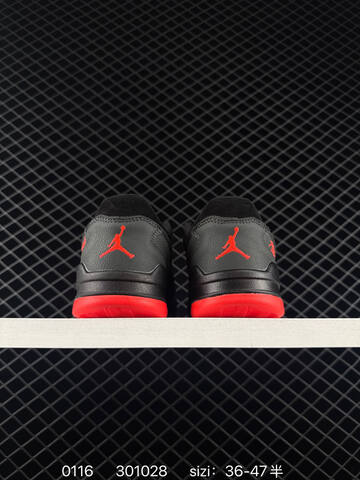Jordan Flight Court Black Dark Grey Bright Red EU 36-47 Sneaker - Unisex BS-79820