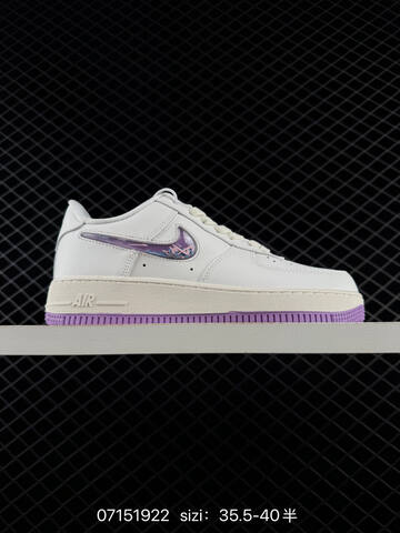 Nike Air Force 1 Low White Sail Purple Pink Blue EU 35 5-40 Lifestyle - Unisex BS-70222