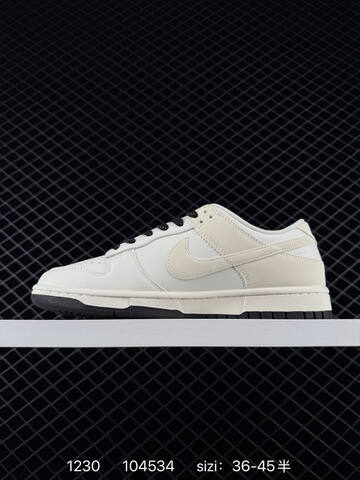 Nike SB Dunk Low Supreme Sail Black EU 36-45 Skate - Unisex (BS-73383)