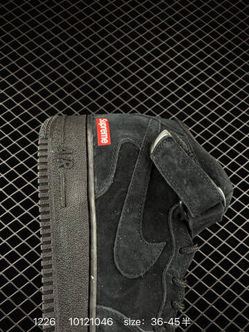 Nike Air Force 1 Mid x Supreme Black EU 36-45 Lifestyle - Unisex (BS-73489)