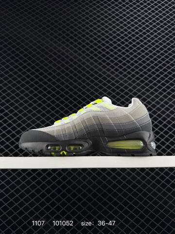 Nike Air Max 95 OG HM4740-001 Neon Black Grey White EU 36-47 Running - Unisex (BS-74317)