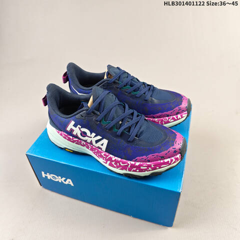 HOKA ONE ONE Speedgoat 6 Black Grey Brown EU 36-45 Trail Shoe Trail Running Sneakers - Unisex (BS-69455)