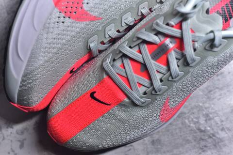 Nike REACTX PEGASUS Plus Grey Bright Pink White Black Running Shoe BS-59551