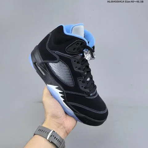 Jordan Air Jordan 5 Retro Black University Blue EU 40-48 5 Basketball - Men s BS-66192