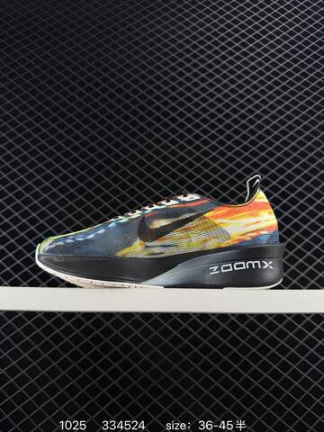 Nike ZoomX Vaporfly Next 4 Black Multicolor Rainbow 36-45 5 Running - Unisex (BS-74582)