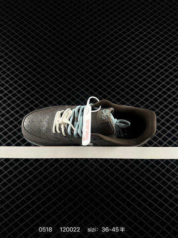 Nike Air Force 1 07 Low Dark Brown Light Blue White EU 36-45 Lifestyle - Unisex (BS-71375)
