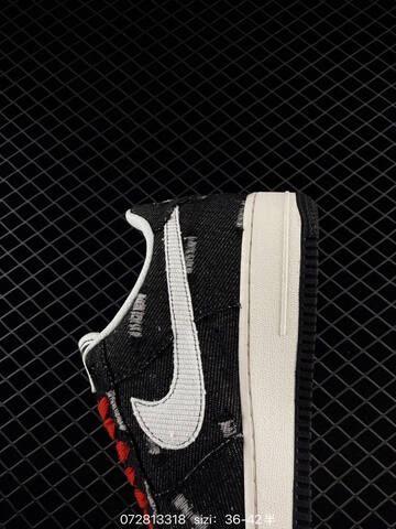 Nike Air Force 1 07 Black White Red Sail EU 36-42 Lifestyle - Unisex (BS-70052)