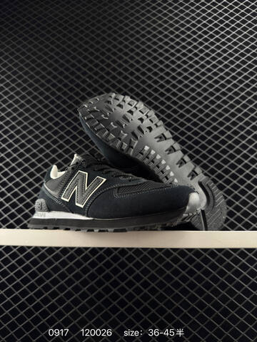 New Balance 574 U574EVE Black Off White EU 36-45 Sneaker - Unisex (BS-82809)