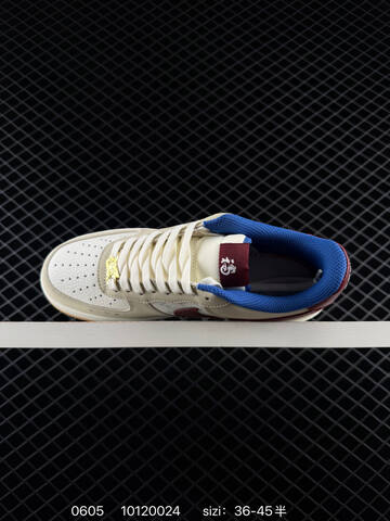 Nike Air Force 1 07 Low Beige Yellow Brown White Red EU 36-45 Casual - Unisex (BS-70966)