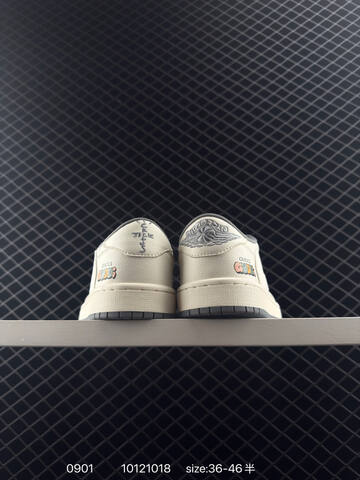Jordan Air Jordan 1 Low OG SP Travis Scott DM7866 104 Off White Grey EU 36-46 Sneaker - Unisex BS-80791