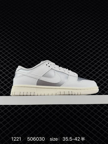 Nike SB Dunk Low Pro White Silver EU 35 5-42 5 Skate - Unisex (BS-73558)