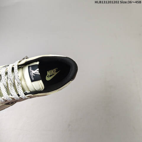 Nike SB Dunk Low Beige Black White EU 36-45 Skate Shoe - Unisex BS-62900