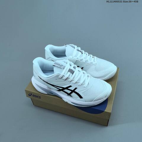 ASICS RESOLUTION SPEED FF 4 White Black Purple EU 36-45 Tennis Shoe Casual Sneakers - Unisex (BS-68779)