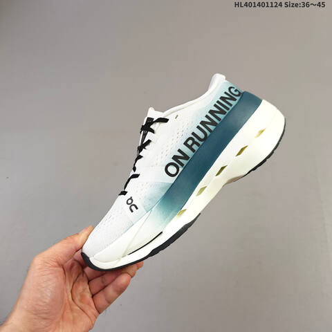 On Running Cloudboom Max 3 MF30314651 White Light Blue Black EU 36-45 Running Shoe Running Sneakers - Unisex (BS-69774)