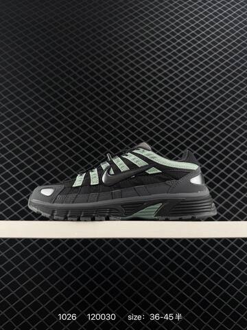Nike P-6000 Black Anthracite Light Mint Silver EU 36-45 Running - Unisex (BS-74568)